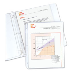 C-Line Standard Weight Polypropylene Sheet Protectors, Non-Glare, 2", 11 x 8 1/2, 50/BX (CLI62038)