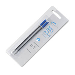 A.T. Cross Company Refill for Cross Ballpoint Pens, Broad Point, Blue Ink, 2/Pack (CRO81002)
