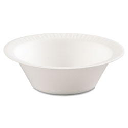 Dart Non-Laminated Foam Dinnerware, Bowl, 6oz, White, 125/Pack, 8 Packs/Carton (DCC5BWWC)