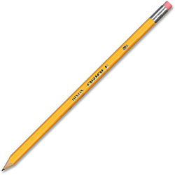 Dixon Oriole HB No. 2 Pencils, #2 Lead, Black Lead, Yellow Wood Barrel, 12/Dozen (DIX12872)
