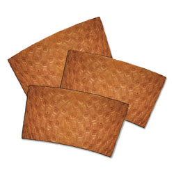 Dopaco® Kraft Hot Cup Sleeves, For 10-24 oz Cups, Brown, 1000/Carton (DOPDSLVBRN)