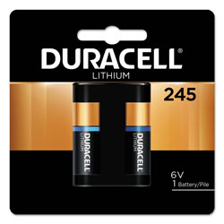 Duracell Specialty High-Power Lithium Battery, 245, 6V (DURDL245BPK)