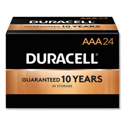 Duracell CopperTop Alkaline AAA Batteries, 24/Box (DURMN2400B24000)