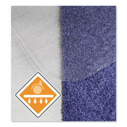 Floortex Cleartex Unomat Anti-Slip Chair Mat for Hard Floors/Flat Pile Carpets, 60 x 48, Clear (FLR1215020ERA)