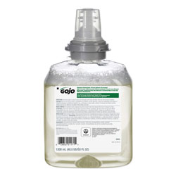 Gojo TFX Green Certified Foam Hand Cleaner Refill, Unscented, 1200mL (GOJ566502)