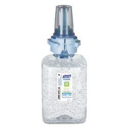 Purell Advanced Hand Sanitizer Green Certified Gel Refill, 700 ml, Fragrance Free, 4/Carton (GOJ8703-04)
