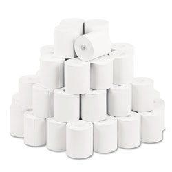 Iconex Direct Thermal Printing Thermal Paper Rolls, 3.13" x 230 ft, White, 50/Carton
