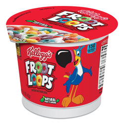 Froot Loops® Froot Loops Breakfast Cereal, Single-Serve 1.5 oz Cup, 6/Box (KEB01246)