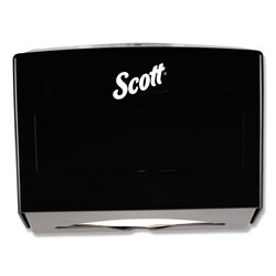 Scott® Scottfold Folded Towel Dispenser, Plastic, 10.75 x 4.75 x 9, Black