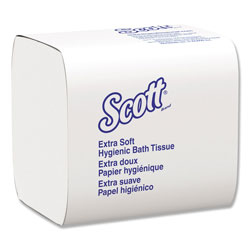 Scott® Control Hygienic Bath Tissue, Septic Safe, 2-Ply, White, 250/Pack, 36 Packs/Carton (KIM48280)