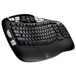 Logitech K350 Wireless Keyboard, Black (LOG920001996)