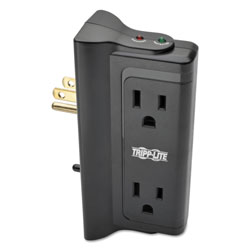 Tripp Lite Protect It! Surge Protector, 4 Side-Mounted Outlets, Direct Plug-In, 720 Joules