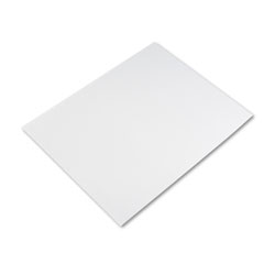 Pacon White Poster Board, Four-Ply, 22" x 28" (PAC104159)