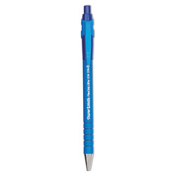 Papermate® FlexGrip Ultra Retractable Ballpoint Pen, Medium 1mm, Blue Ink/Barrel, Dozen (PAP9510131)
