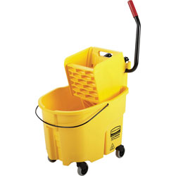 Rubbermaid Mopping Bucket and Wringer Combo Pack, Yellow (RCP758088YEL)