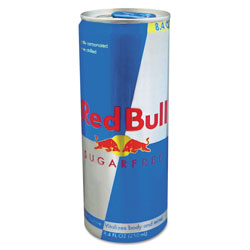 Red Bull Energy Drink, Sugar-Free, 8.4 oz Can, 24/Carton (RDB122114)