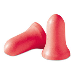 Howard Leight MAX-1 Single-Use Earplugs, Cordless, 33NRR, Coral, 200 Pairs (RTSMAX1)