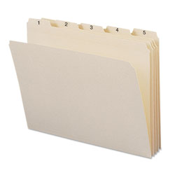 Smead Indexed File Folder Sets, 1/5-Cut Tabs, 1-31, Letter Size, Manila, 31/Set (SMD11769)
