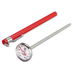 Rubbermaid Industrial-Grade Analog Pocket Thermometer, 0°F to 220°F