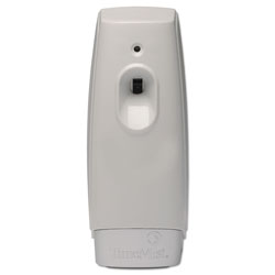 Timemist Settings Metered Air Freshener Dispenser, 3.4" x 3.4" x 8.25", White (TMS1047809)