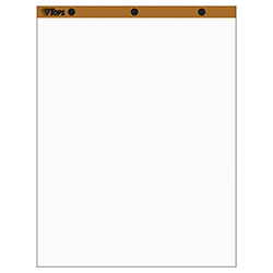 TOPS Easel Pads, 27 x 34, White, 50 Sheets, 2/Carton