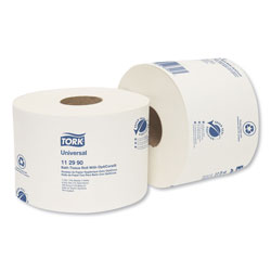 Tork Universal Bath Tissue Roll with OptiCore, Septic Safe, 1-Ply, White, 1755 Sheets/Roll, 36/Carton (TRK112990)