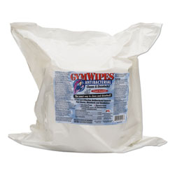 2XL Antibacterial Gym Wipes Refill, 6 x 8, 700 Wipes/Pack, 4 Packs/Carton (TXLL101)