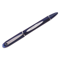 Uni-Ball Jetstream Stick Ballpoint Pen, Fine 0.7mm, Blue Ink, Blue Barrel (UBC40174)
