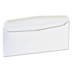 Universal Business Envelope, #9, Squar Flap, Gummed Closure, 3.88 x 8.88, White, 500/Box (UNV35209)