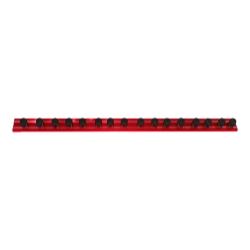 Vim Products 16" Red Magrail TL Magnetic Socket and Tool Organizer