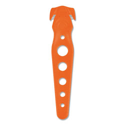 Acme Safety Cutter, 1.2 in Blade, 5.75 in Plastic Handle, Orange, 5/Pack