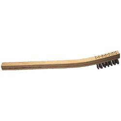 Advance Brush 3x7 Welders Toothbrush Carbon Steel Wire Wooden
