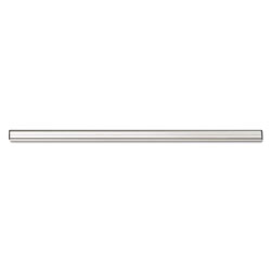 Advantus Grip-A-Strip Display Rail, 96 x 1 1/2, Aluminum Finish