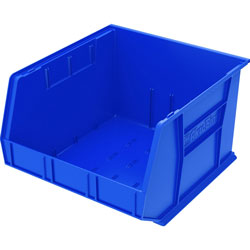 Akro-Mills Akrobin, Unbreakable/Waterproof, 16 1/2"x18"x11", Blue