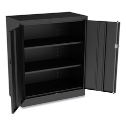 Alera Economy Assembled Storage Cabinet, 36w x 18d x 42h, Black
