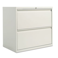 Alera Lateral File, 2 Legal/Letter-Size File Drawers, Light Gray, 30 in x 18 in x 28 in