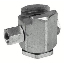 Alemite Button Head Coupler, Female/Female, 1/8 in, Giant pull-on type