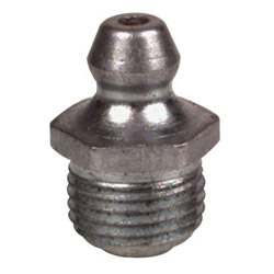 Alemite Hydraulic Fitting, Straight, 11/16 in, Male/Male, 1/8 in