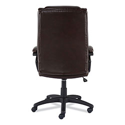 Alera Alera Brosna Series Mid-Back Task Chair, Supports Up to 250 lb, 18.15 in to 21.77 in Seat Height, Brown Seat/Back, Brown Base