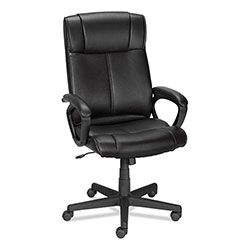 Alera Alera Dalibor Series Manager Chair, Supports Up to 250 lb, 17.5 in to 21.3 in Seat Height, Black Seat/Back, Black Base