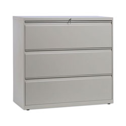 Alera Lateral File, 3 Legal/Letter/A4/A5-Size File Drawers, Putty, 42 in x 18 in x 39.5 in