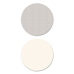 Alera Reversible Laminate Table Top, Round, 35 3/8w x 35 3/8d, White/Gray