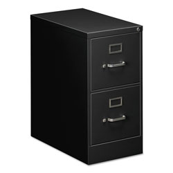 Alera Two-Drawer Economy Vertical File, 2 Letter-Size File Drawers, Black, 15 in x 25 in x 29 in