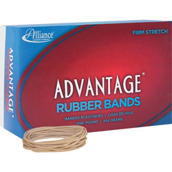 Alliance Rubber Rubber Bands, Size 19, 1 lb., 3 1/2" x 1/16", Advantage