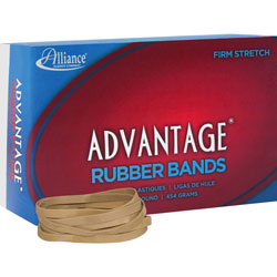 Alliance Rubber Rubber Bands, Size 64, 1 lb., 3 1/2" x 1/4", Advantage