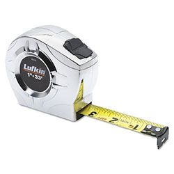 Apex P2000 Tape Measures, 1/2 in x 10 ft, Metric;SAE, A36, Chrome