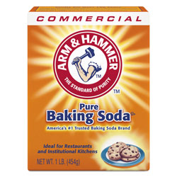 Arm & Hammer® Baking Soda, 1 lb Box, 24/Carton (CDC33200-84104)