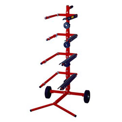Astro Pneumatic 16 22" Masking Tree for 4 Paper Rolls and 4 Tape