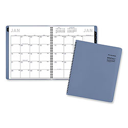 At-A-Glance Contemporary Monthly Planner, 11.38 x 9.63, Blue Cover, 12-Month (Jan to Dec): 2024