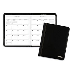 At-A-Glance Executive Monthly Padfolio, 11 x 9, Black Cover, 13-Month (Jan to Jan): 2024 to 2025
